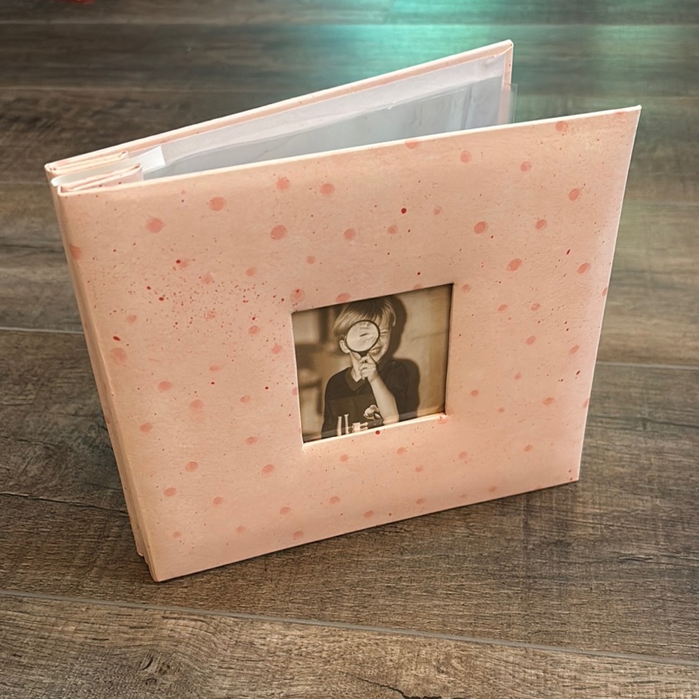 New Polka Dot Picture Album Scrapbook 6x6”